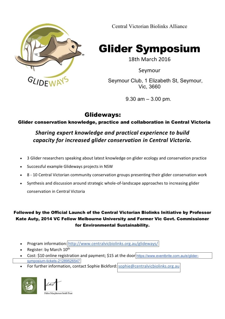 Glideways Symposium Flier